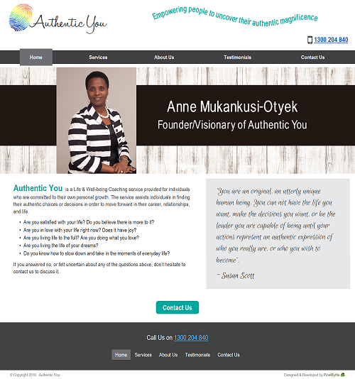 Authentic You Thumbnail