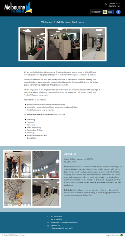 Melbourne Partitions Thumbnail